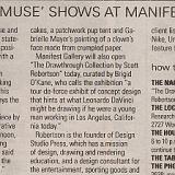 "Whimsical Muse" and "The Drawthrough Collection: Scott Robertson."<br />Season 3 - 12.22.06 - Journal News - Richard O'Jones